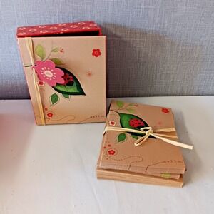Papyrus Stationery Cards Envelops Ladybug Set 16 Pack Kraft Paper Eco Friendly